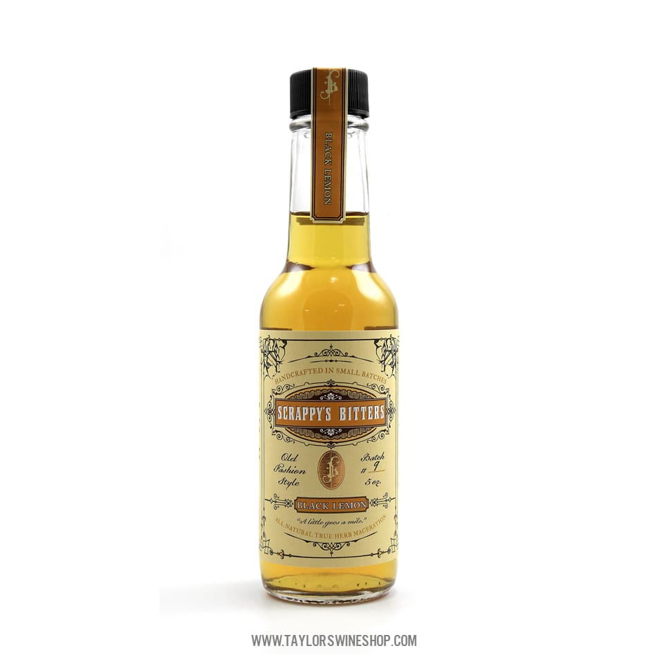 Scrappy's Black Lemon Bitters (5 oz) - Taylorswineshop