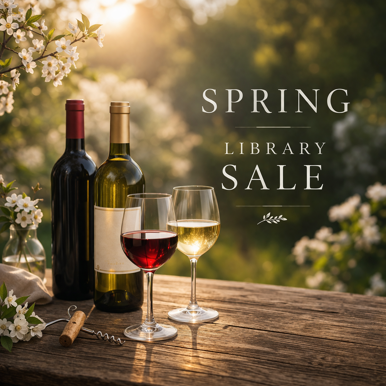 Spring Library Sale