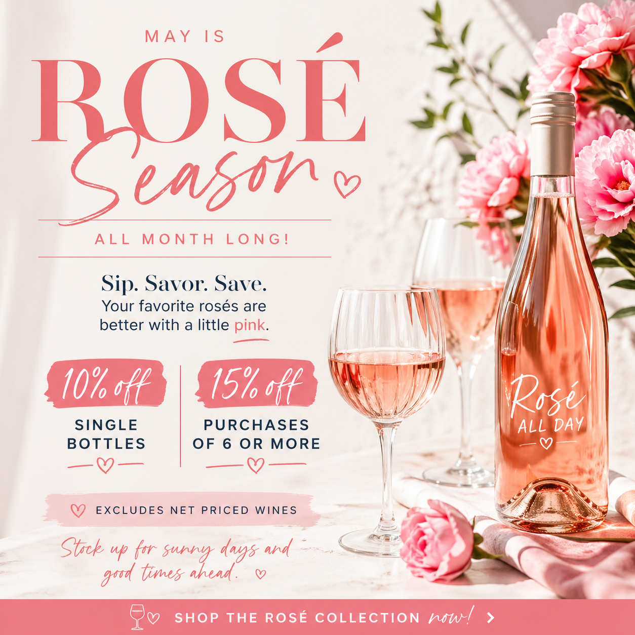 Rosé Sale