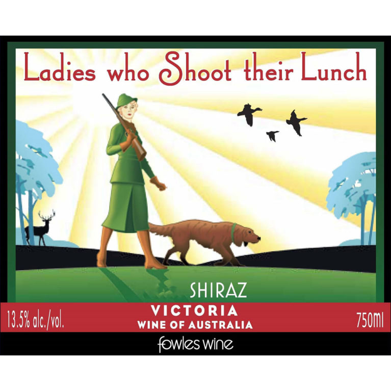 Fowles Wine 2020 Ladies Who Shoot Their Lunch Shiraz - Taylorswineshop