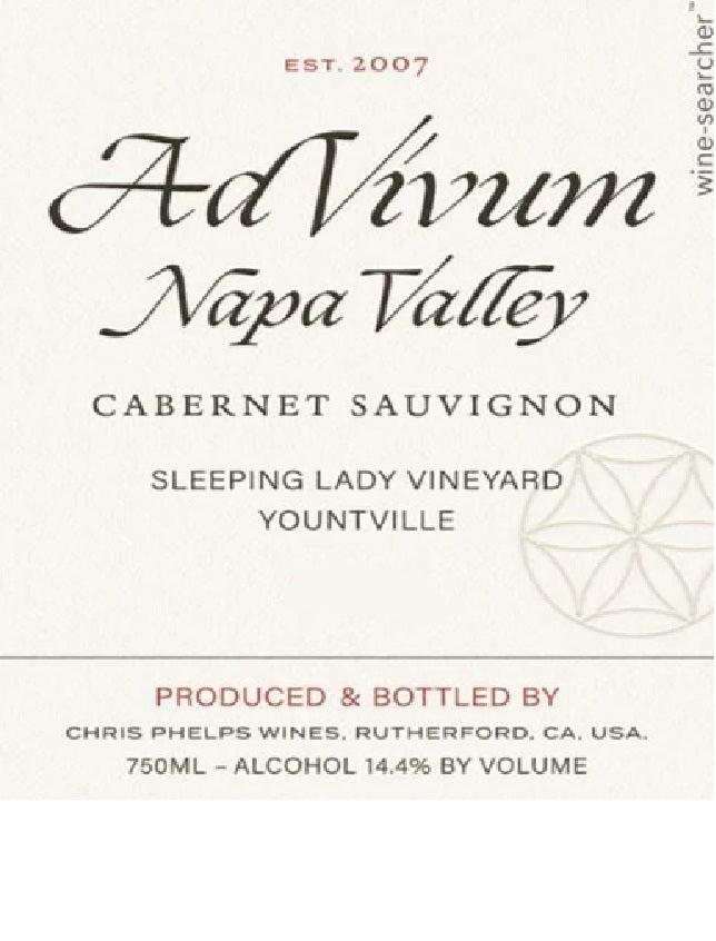 Ad Vivum 2016 Sleeping Lady Napa Valley Cabernet Sauvignon - Taylorswineshop