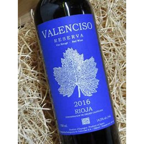 Compania Bodeguera de Valenciso 2016 Rioja Reserva Wine