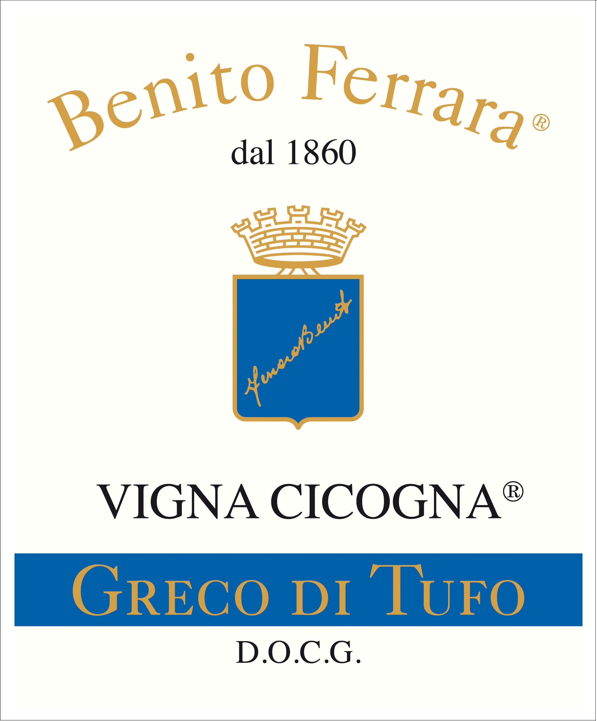 Benito Ferrara 2024 "Vigna Cicogna" Greco Di Tufo