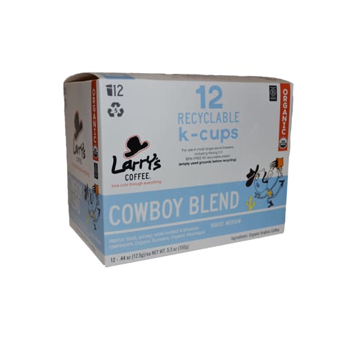 Larry’s Coffee - Cowboy Blend K-CUPS - Taylorswineshop
