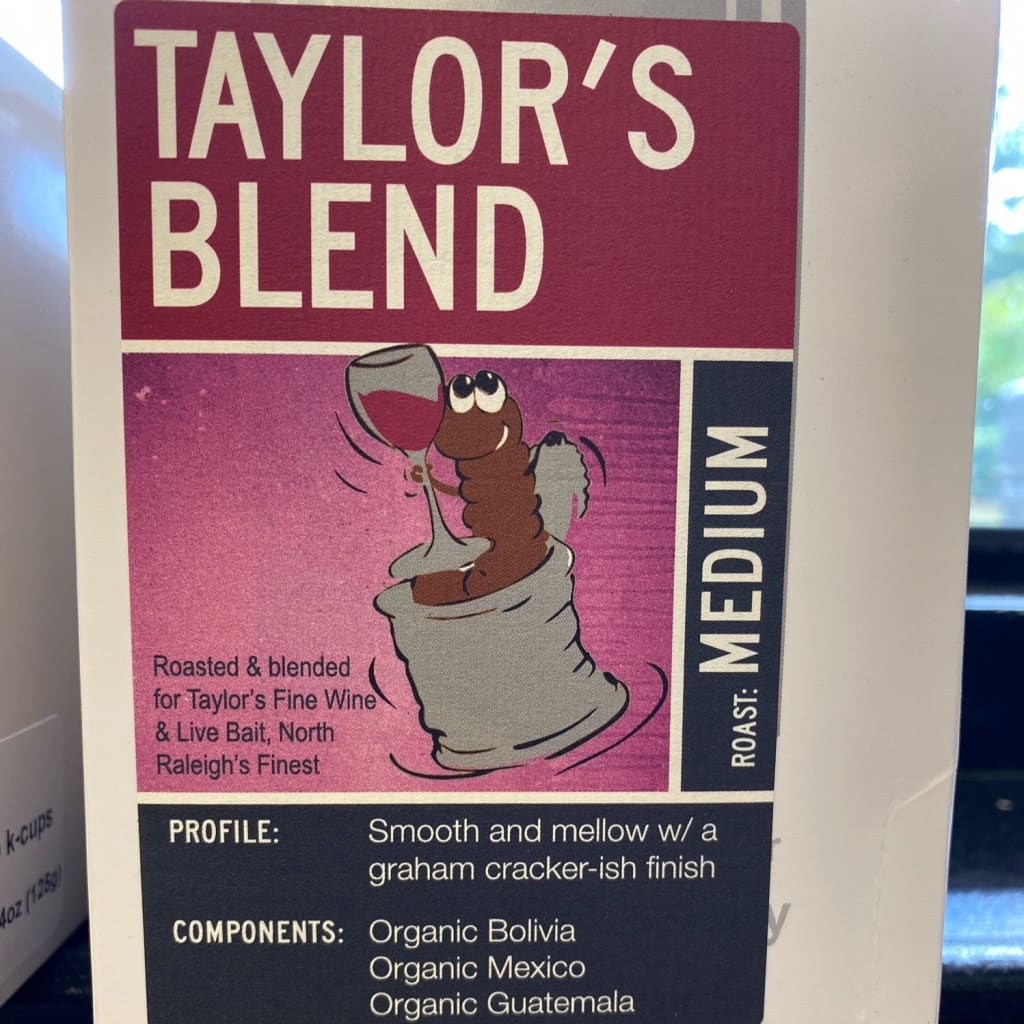 Larry’s Coffee - Taylor’s Blend K-CUPS - Taylorswineshop