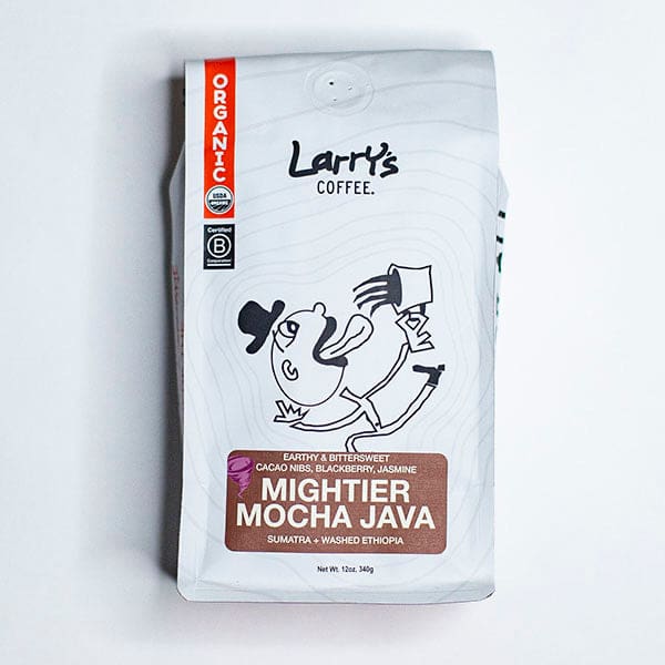 Larry's Coffee - Mightier Mocha Java 12oz - Taylorswineshop