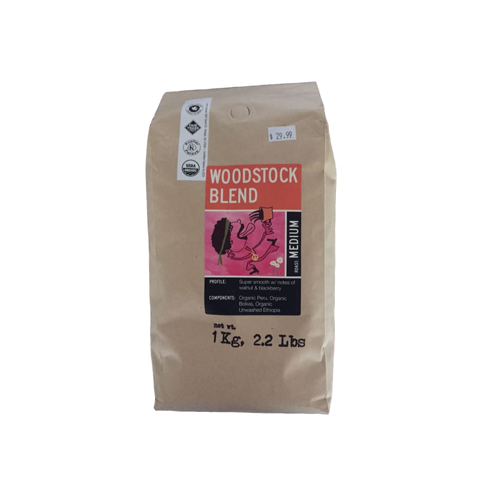 Larry's Coffee - Woodstock Blend Kilo/2.2lbs - Taylorswineshop