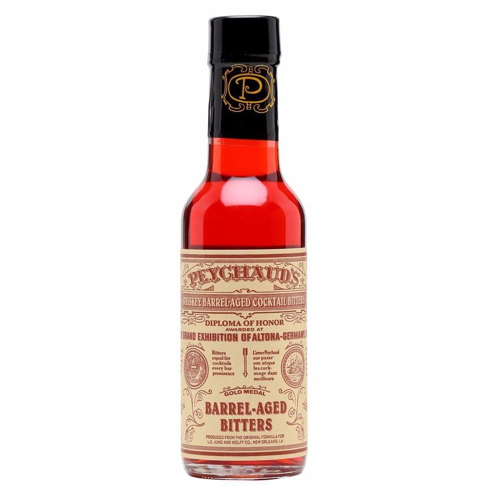 Peychaud's Whiskey Barrel Aged Aromatic Bitters (5oz) - Taylorswineshop