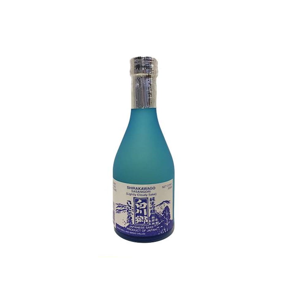 Shirakawago Sasanigori Junmai Lightly Cloudy Sake (300ml) - Taylorswineshop